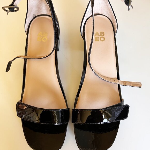NIB ABEO Avenue Strap Metatarsal Black Patent - Picture 5 of 10